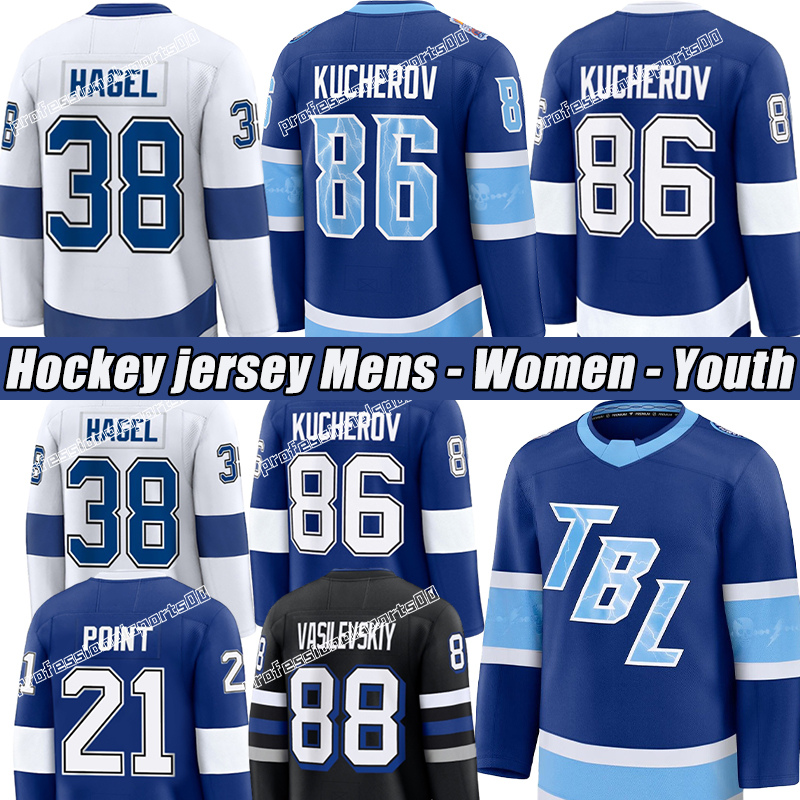 #86 Kucherov A Tampa Baycity Lightning jersey Stadium Series #88 Vasilevskiy #81 Cernak #21 Point #77 Hedman A hockey jerseys