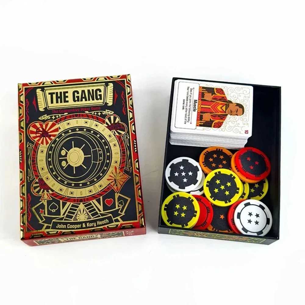 The Gang Card Game Fun Family Game Night for Kids Adults 36 Players Cooperative Strategy Tabletop Board Game C251216