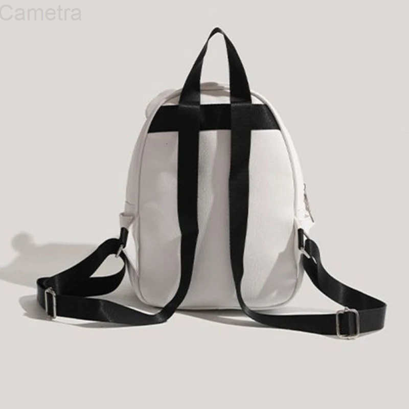 Sanrio Anime Kawaii Hello Kitty Cinnamoroll My Melody Kuromi Backpack Crossbody Messenger Bag PU Leather Kawaii Student Backpack H251216