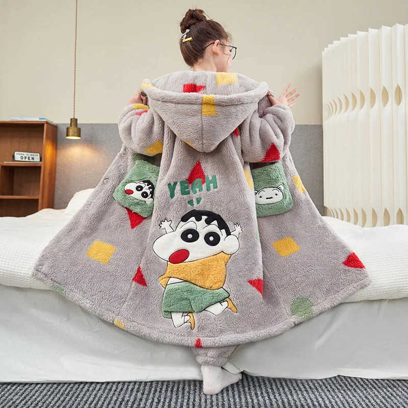 Sanrio Stitch 2Pcs Kawaii Parent-Child Velvet Pajamas Kawaii Cartoon Anime Girls Boys Embroidery Thicken Warm Casual Cute Homewear Set H251216