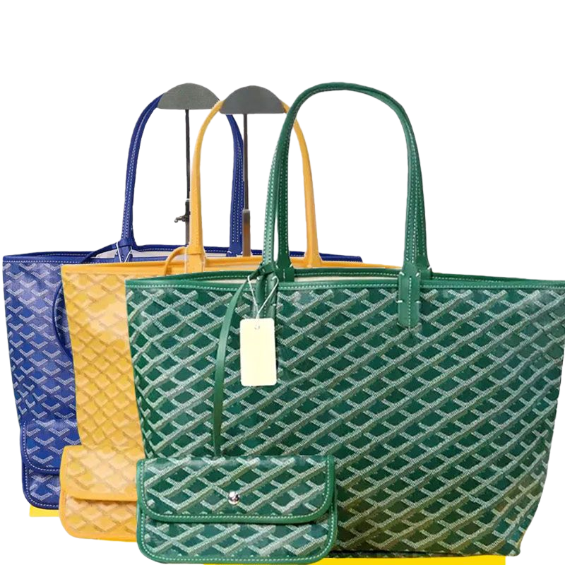 designer handbag Green Houndstooth leather Luxury tote bag Leather Messenger Shoulder Women High Retro Style Capacity Large Composite Shopping Bags saddle bag 46