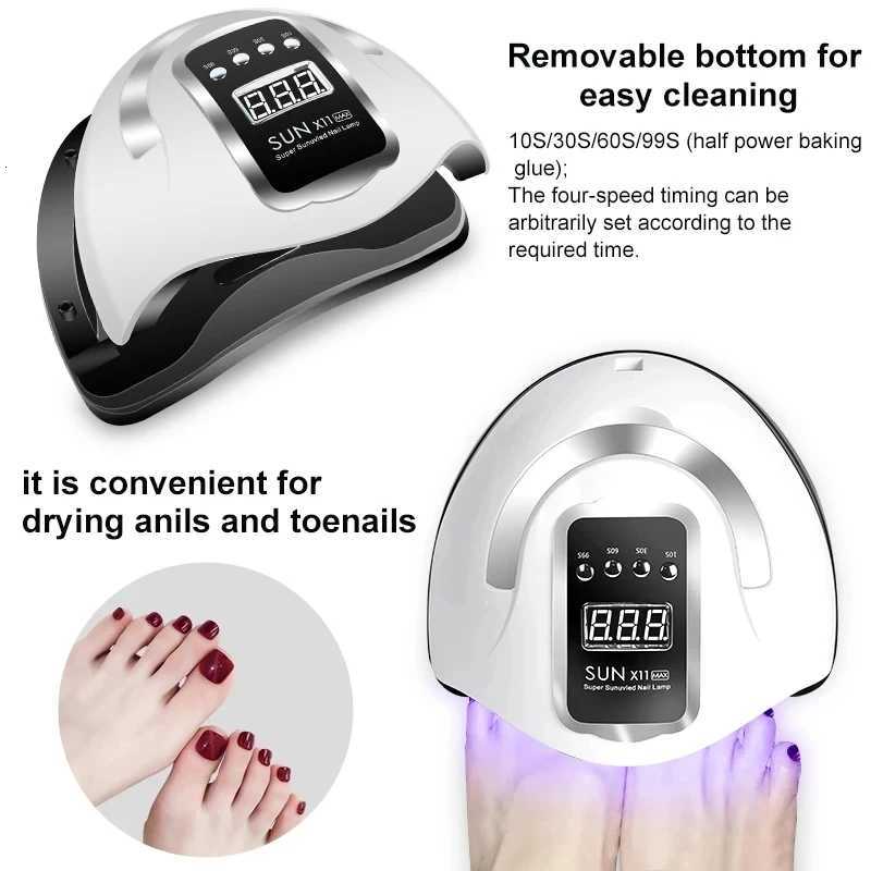 Professional Nail Lamp Infrared Sensor Manicure Nail Light For Fast Curing of All Gel Nail Polish Nail Dryer Machine Salon ToolsT251216