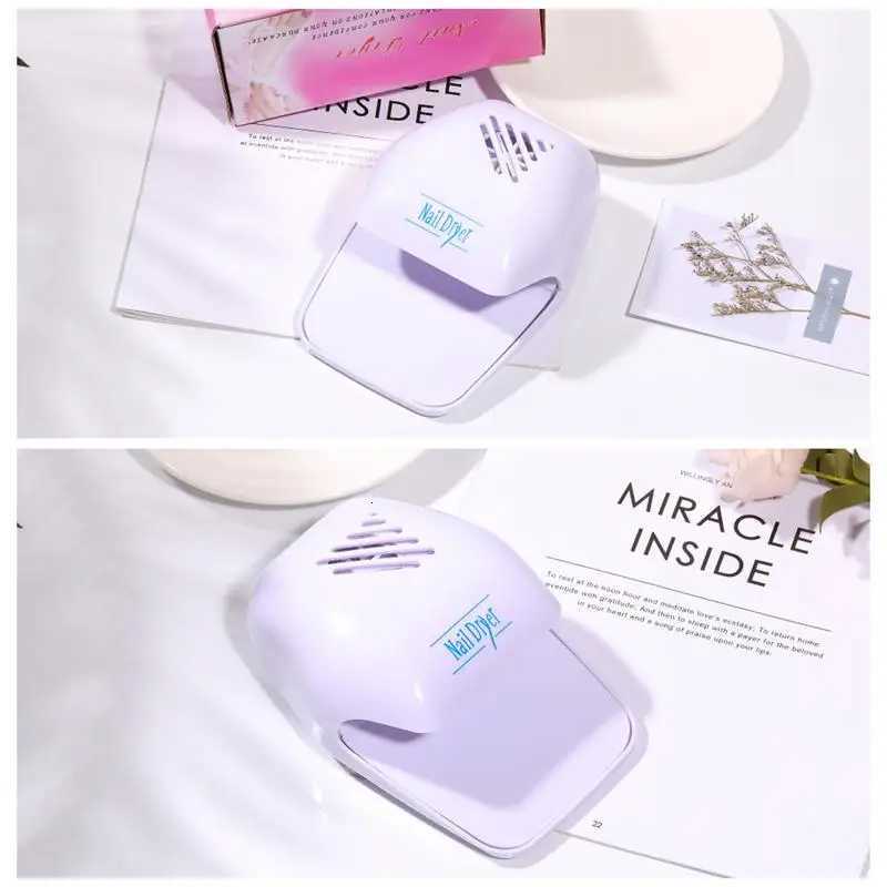 Nail Polish Dryer Nail Fan Dryer Manicure Machine Nail Dryer For Regular Nail Polish Nail Glue One Key OperationT251216