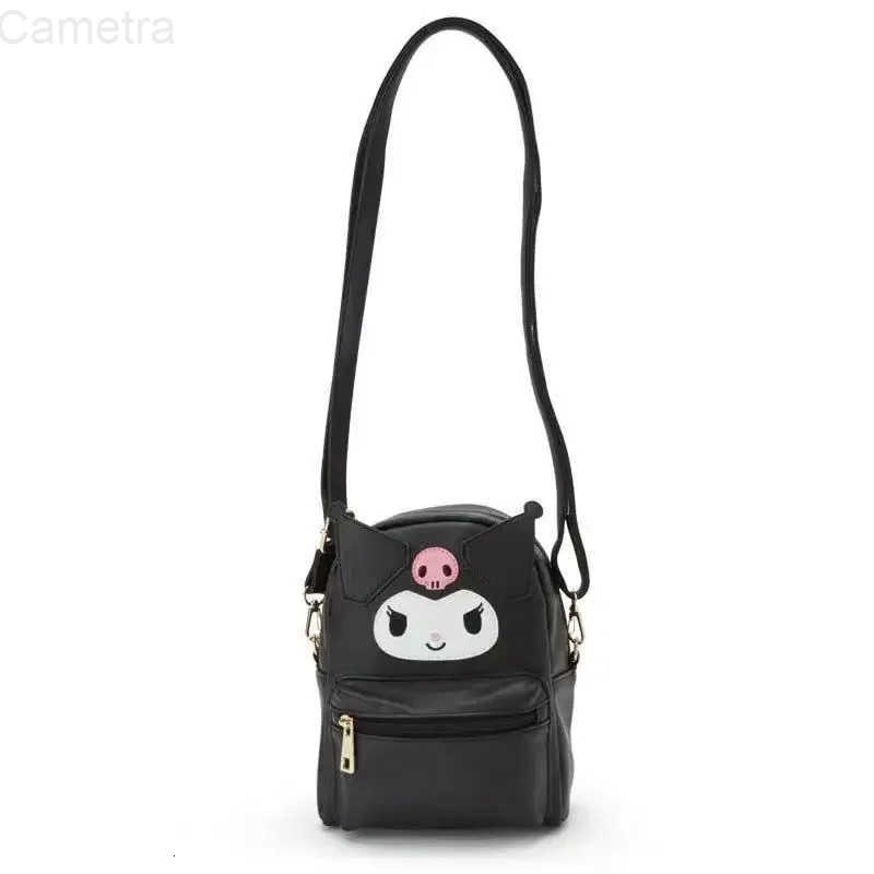 Sanrio Pu Hello Kittys Crossbody Bag New Cinnamoroll Kawaii Cartoon My Melody Backpack Kuromi Multifunctional Two-Purpose H251216