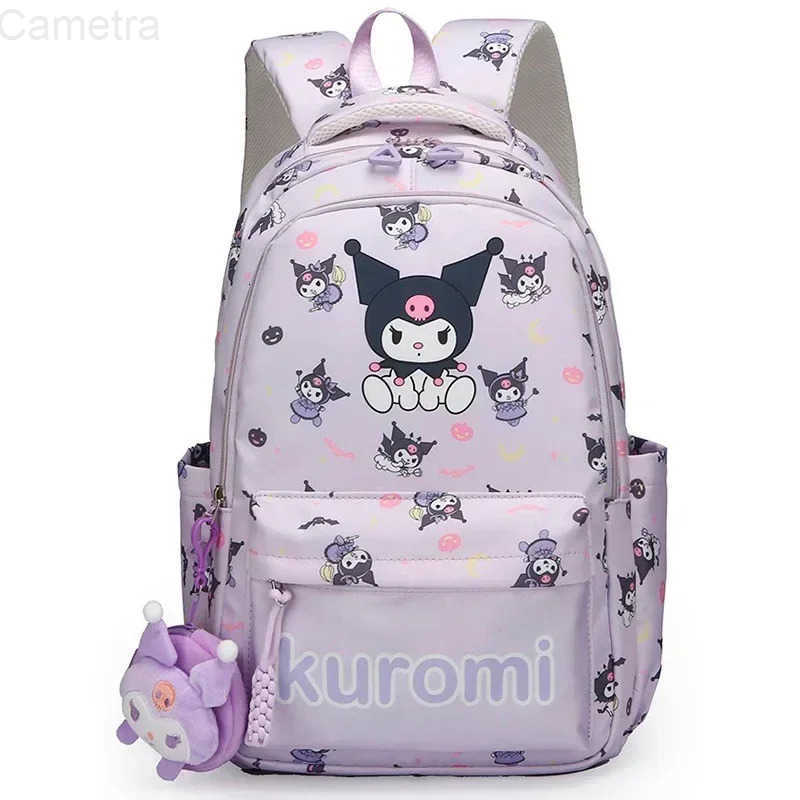 Sanrio Primary Secondary School Junior and Senior High School Students handbag hello kitty kuromi boy girl Schoolbag Backpack H251216