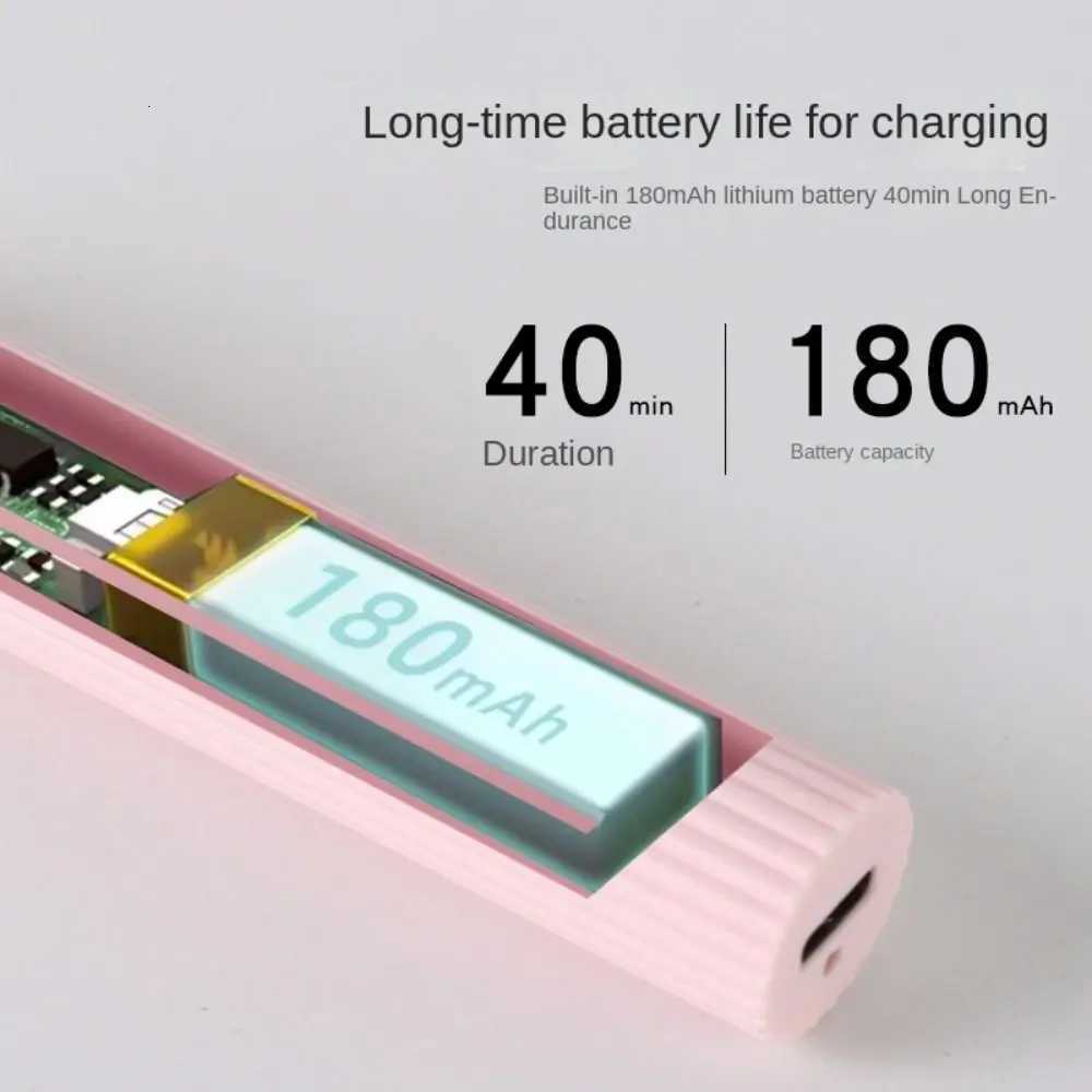 USB Pen-Style Nail Dryer Nail Art Tools Gel Nails Handheld Gel Polish Drying Lamp 180mAh Mini Uv Light Uv Led LampT251216
