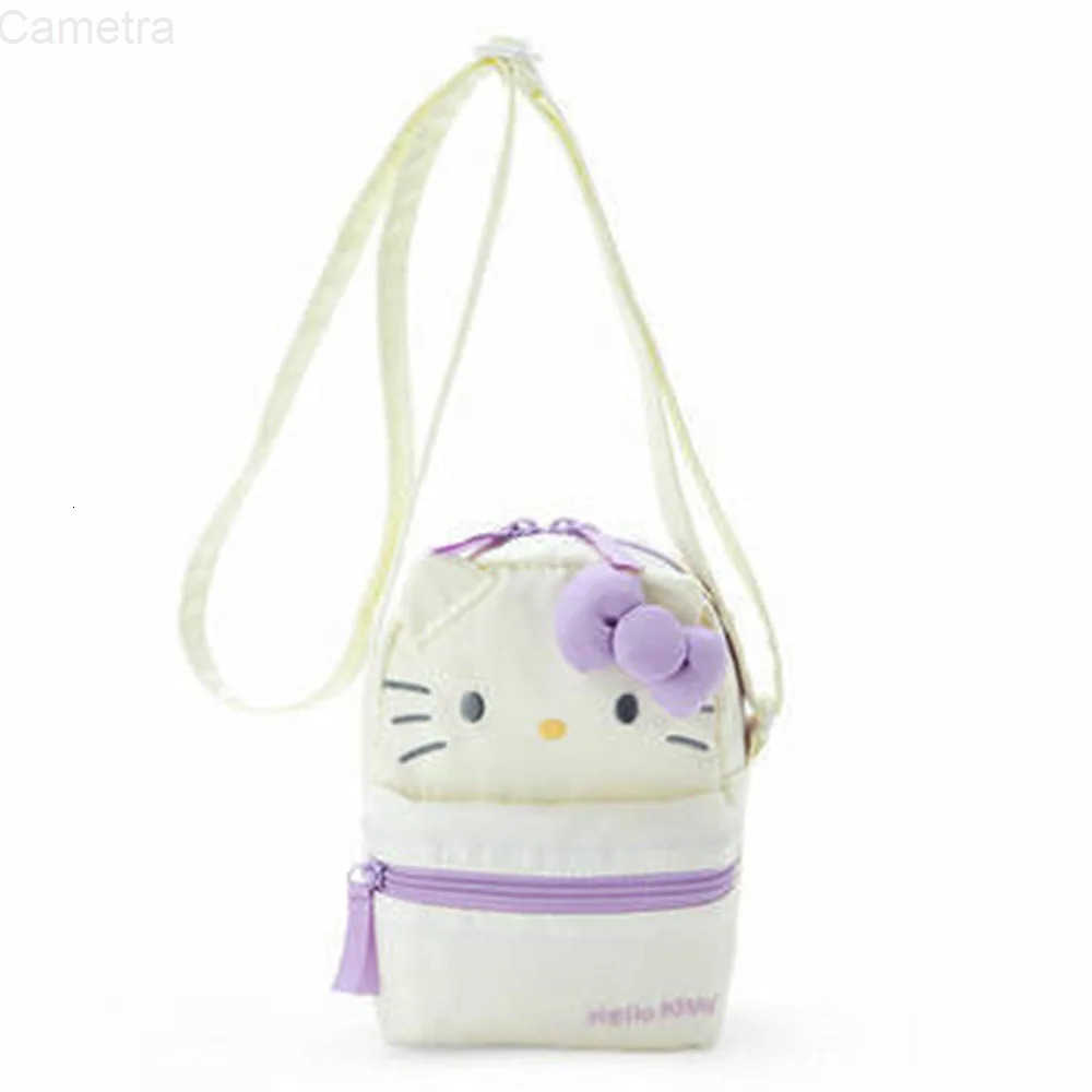 Sanrio Crossbody Bags Kawaii Shoulder Messenger Bags Cute Cartoon Backpacks Hello Kitty Cinnamoroll Kawaii Coin Pouch for Girls H251216