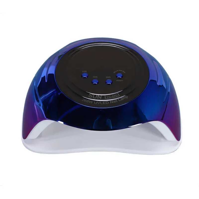 380W LED Nail Lamp for Gel Nails Fast Curing Dryer with 58 LEDS 4 Timers Professional UV Light for Home Salon Nail Art ToolsT251216