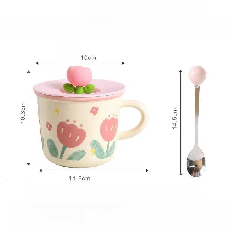 High Aesthetic Ins Style Ceramic g Creative Coffee Cup H251215