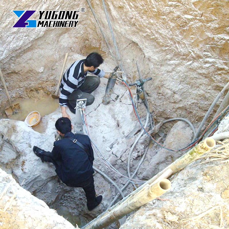 Heavy-Duty Quarry Splitter Machine for Large-Scale Stone Breaking and Demolition