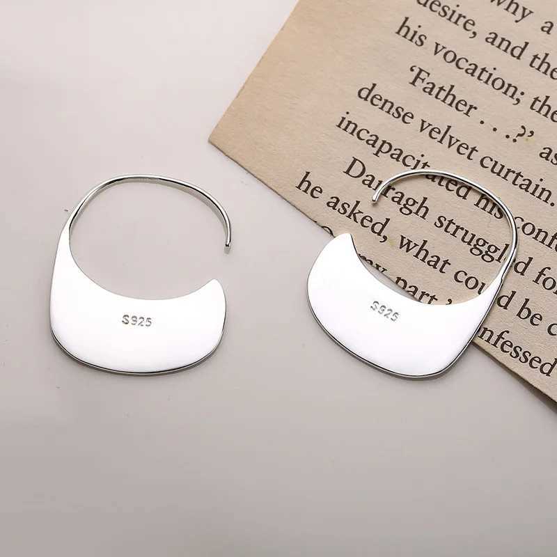 925 Sterling Silver Vintage Big Earrings For Women Trendy Earring Jewelry Prevent Allergy Party Accessories Gift G251216
