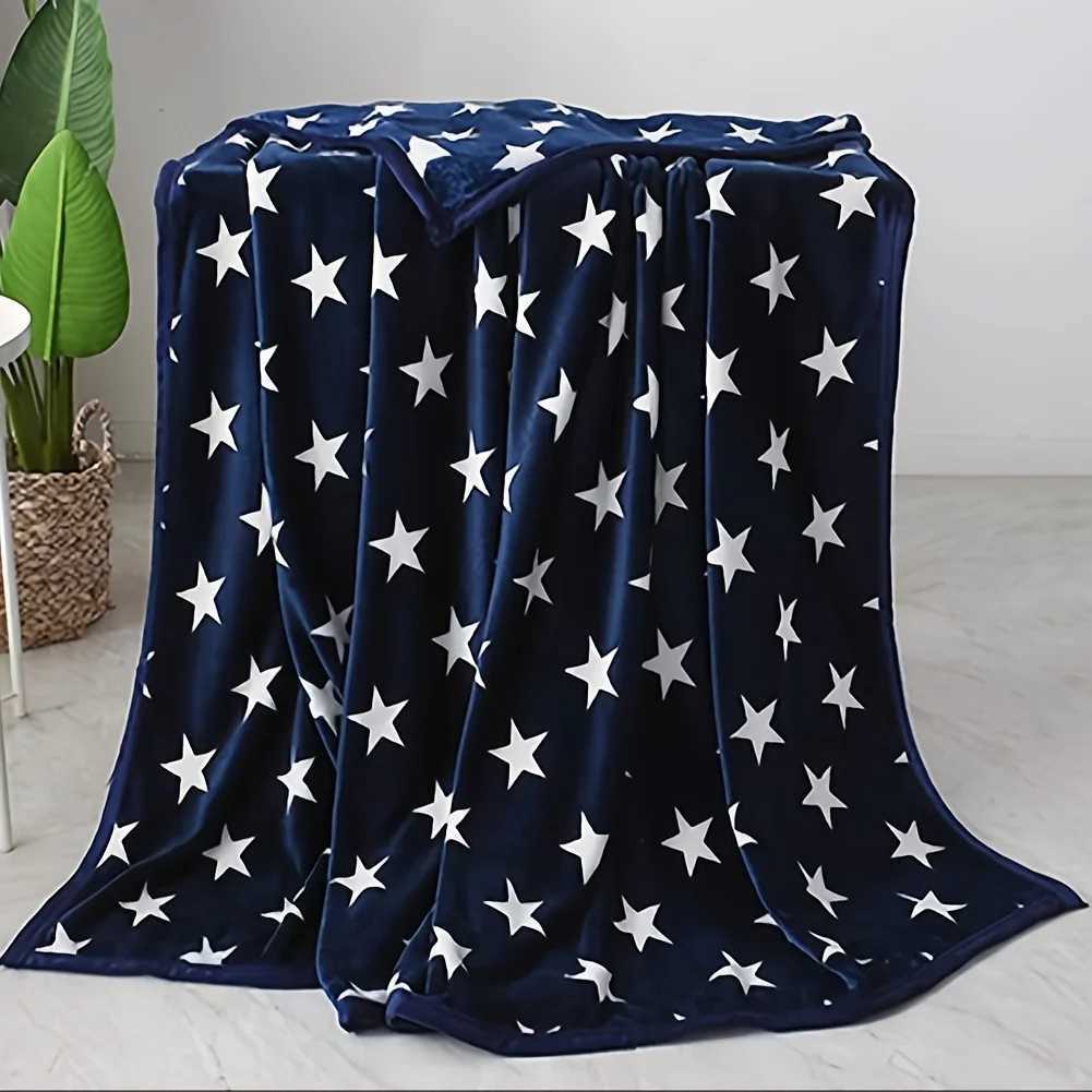 Star Pattern Blanket Suitable for Various Occasions Usable in All Seasons Soft and Comfortable H251216 - view 5