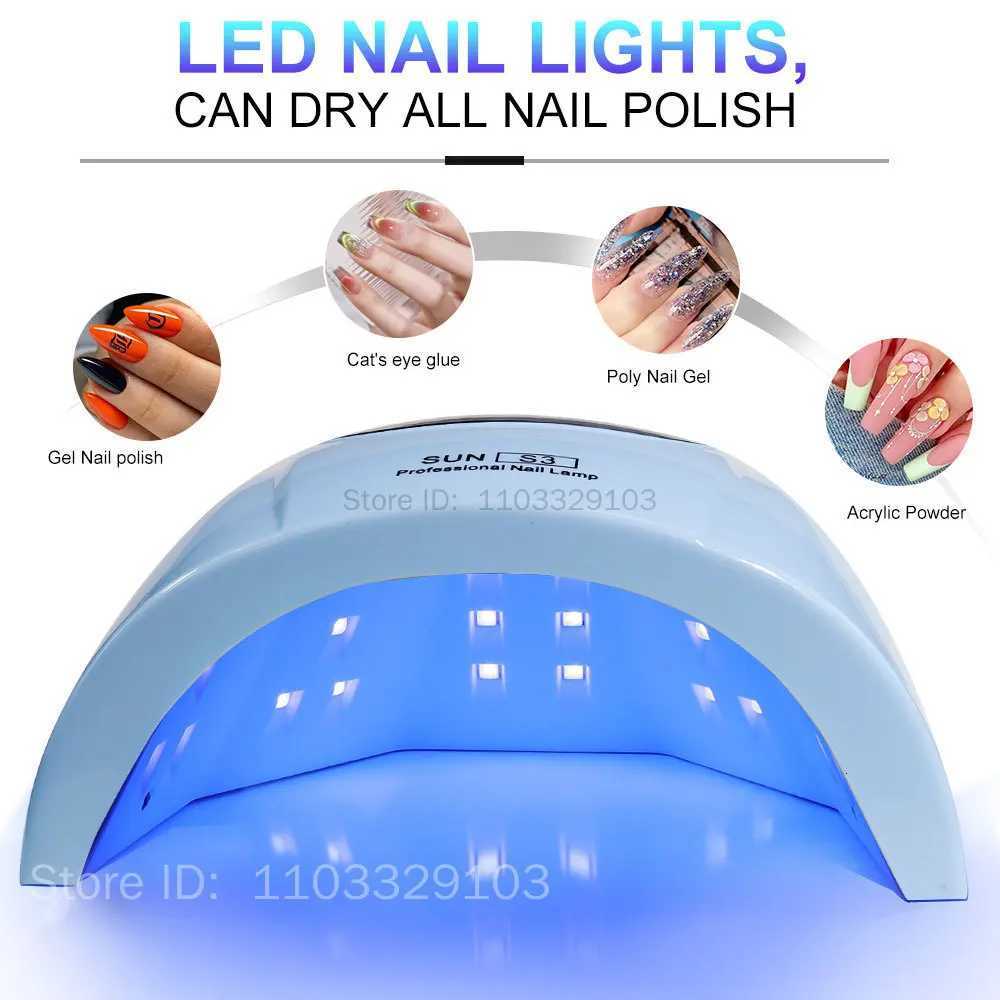 Professional UV LED Lamp for Nails Gel Drying Machine Nail Home Use Light UV Dry Gel Varnish USB Manicure Dryer Equipment ToolsT251216