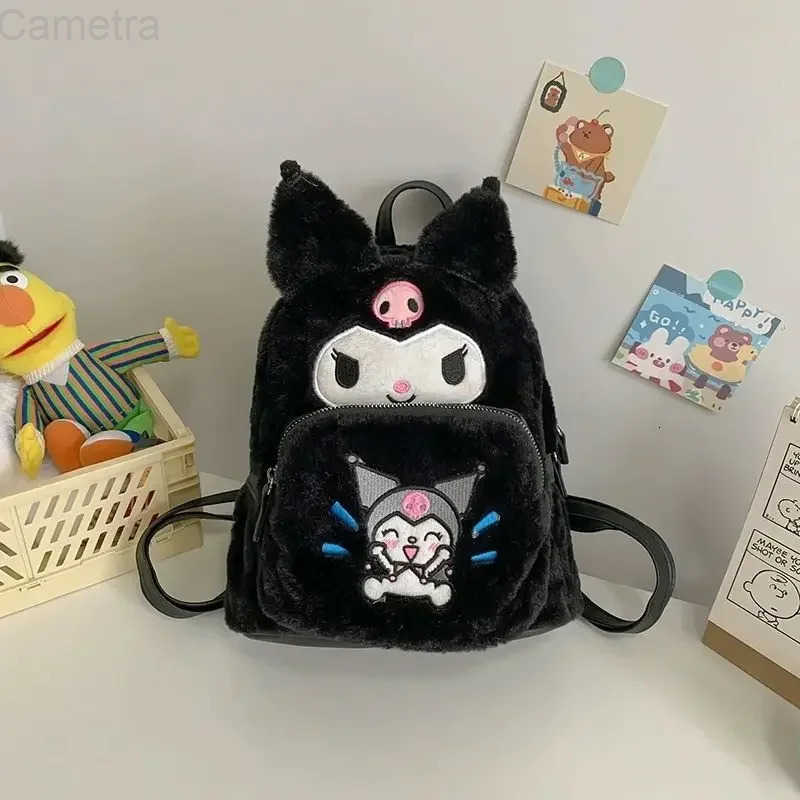 Sanrio hello kitty mini backpack Kuromi shopping travel backpack childrens schoolbag girl boy satchel H2512161