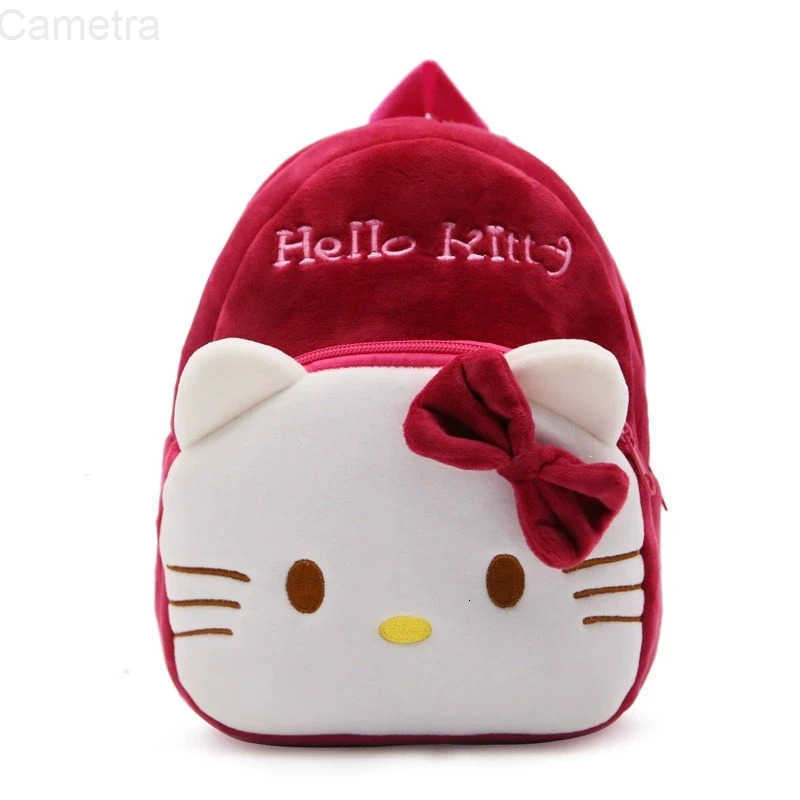 Sanrio Hello Kitty Plush Backpack Cartoon Anime Cute Backpack Kindergarten Schoolbag Baby Kawaii Backpack Cosplay Fashion Gifts H2512161
