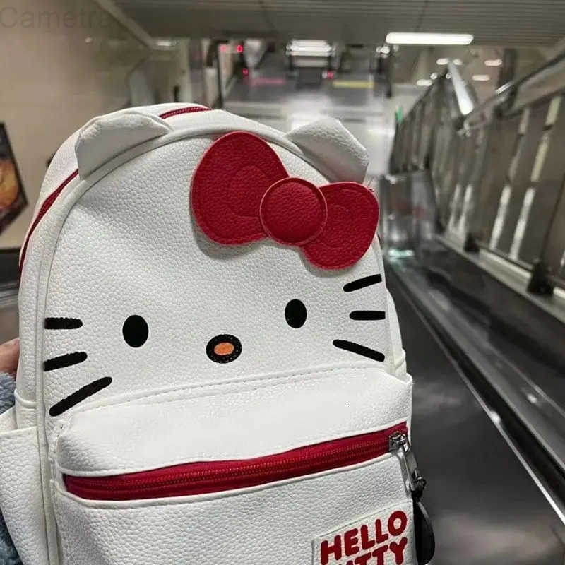 Sanrio Cute cartoon character hellokitty Japanese girl versatile backpack exquisite creative bag dirty-resistant backpack holiday gift H251216