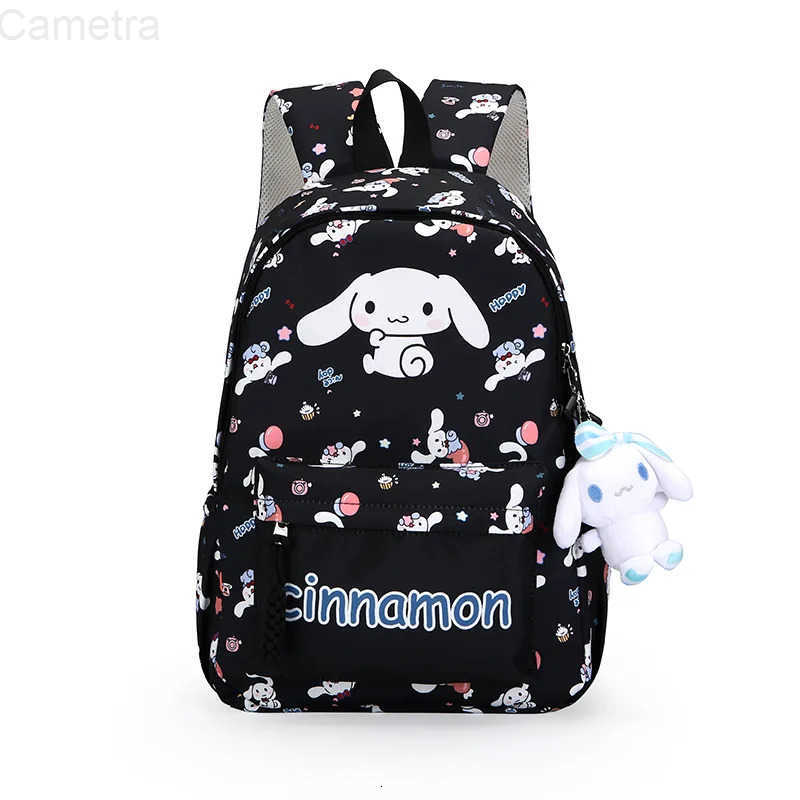 Sanrio Backpack Cinnamoroll Anime Student School Bag Cartoon Backpack Lightweight Large Capacity Outdoor Travel Storage Gift H251216
