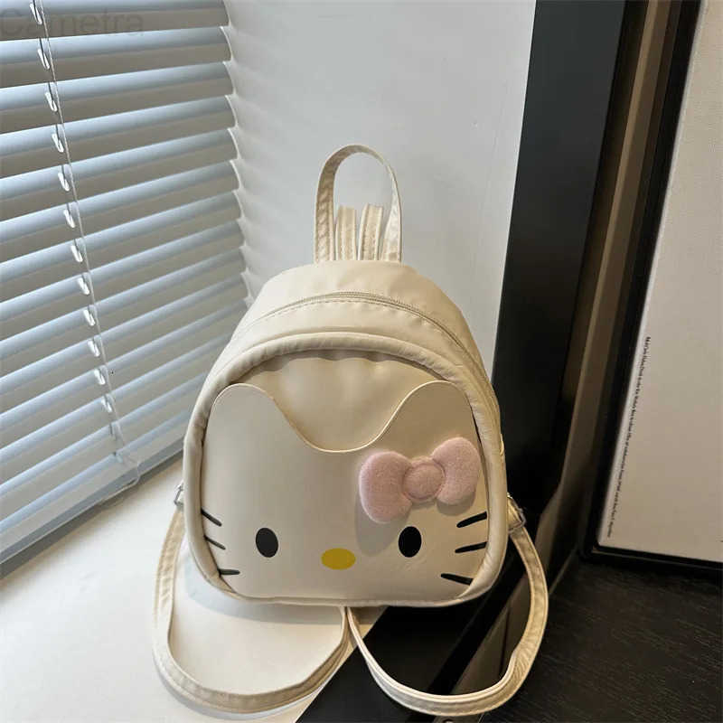 Sanrio HELLO HAPPY Hello Kitty Cartoon Cute Mini Backpack For Fun Fashionable Versatile Backpack H251216