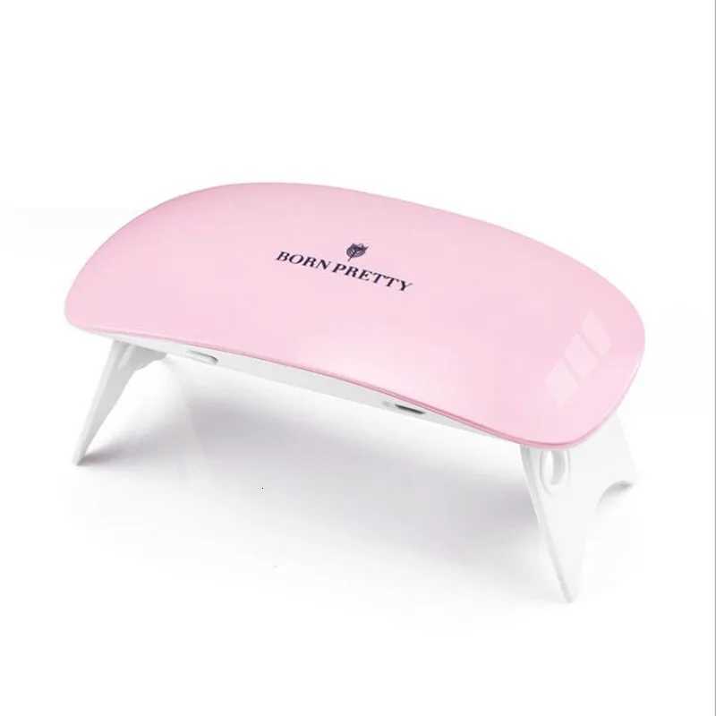 Portable Mini 6W LED Lamp Nail Dryer USB Charge 30s 60s Timer LED Light Quick Dry Nails Gel Manicure For Nail ArtT251216
