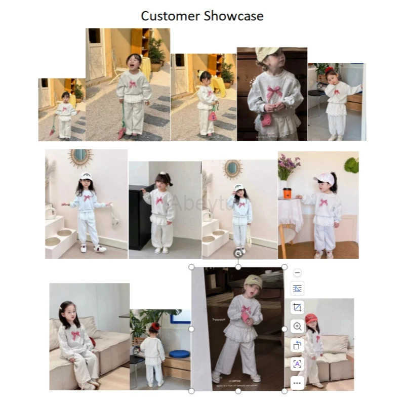 Sanrio Autumn Baby Girl Clothes Sets Kid Sweatshirts Pullover Sweet Lace Bow Top Pants 2pcs Suit Children Fashion Casual Tracksuits H251216