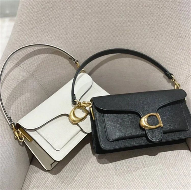 Tabby designer messenger fashion bags women luxury tote handbag real leather baguette shoulder bag mirror quality square crossbody fashion satchel hobo