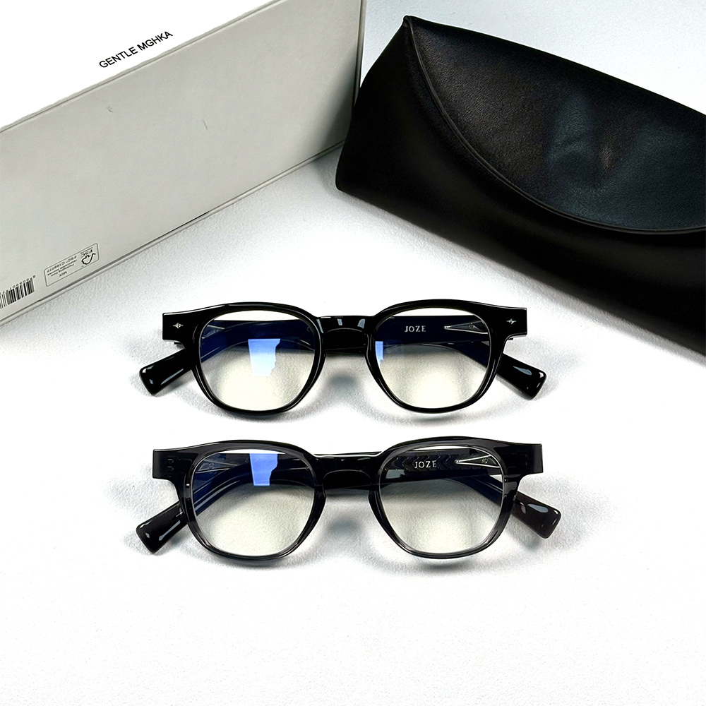 2026 Fashion High quality GENTLE MGHKA Retro Optical Glasses Acetate Round Eyeglasses frame men women Monter GM JOZE Glasses Frame Prescription eyeglasses