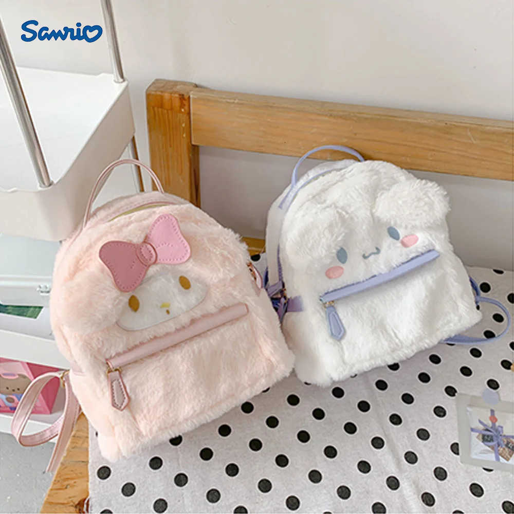 Sanrio Kawaii My Melody Cinnamoroll Anime Schoolbags Cute Cartoon Backpacks Fashion Satchel Womens Bagpacks Christmas Gifts For Girls H251216