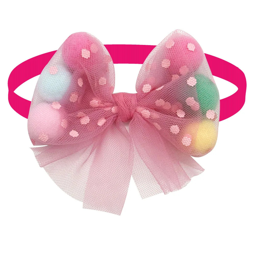 50/100PCS Bow tie ball for Dogs Grooming Small Dog Cat Puppy Bowties Collar Dog Supplies Pet accessories For Dogs 251211