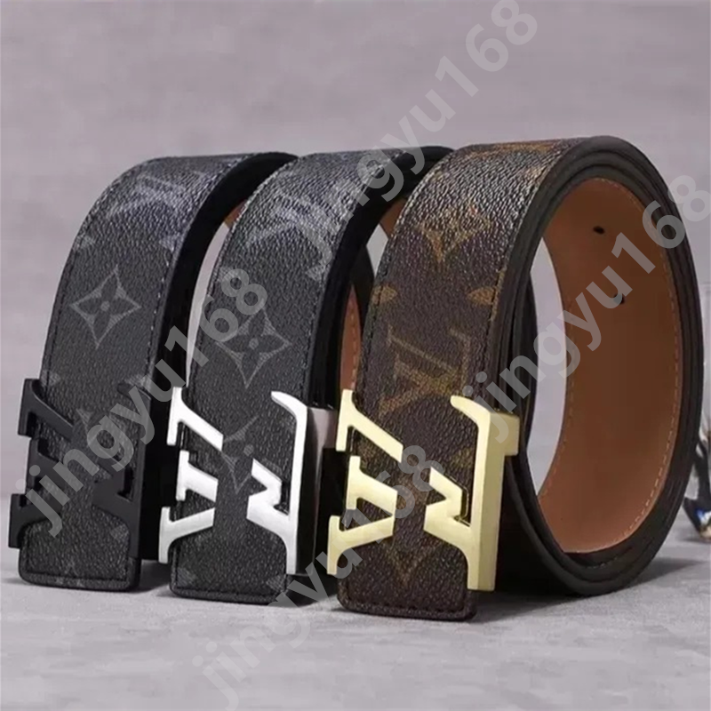 Designer belt men belts for women designer mens belt luxury belt length 100-125CM woman belt fashion luxury letter smooth buckle designer belt 5A