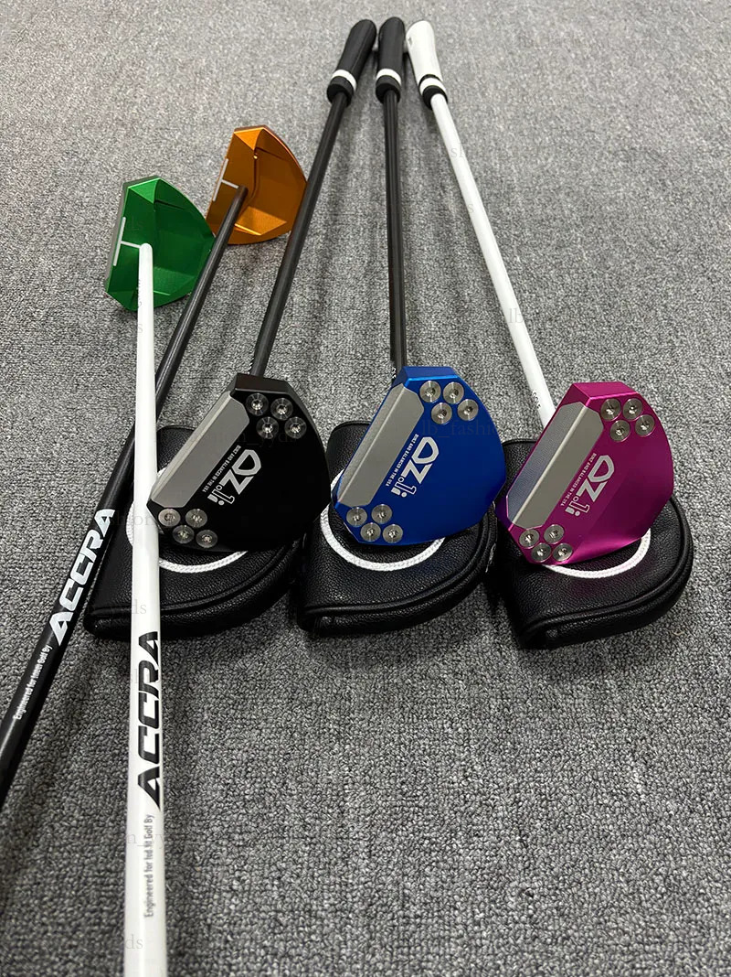 lab Golf putter O-Z-1 Lie Angle Balance Zero Torque Golf Putter Black/Blue/Red/Pink colors 33 34 35 36 Inch with Head Cover Golf Club 1c1 c41