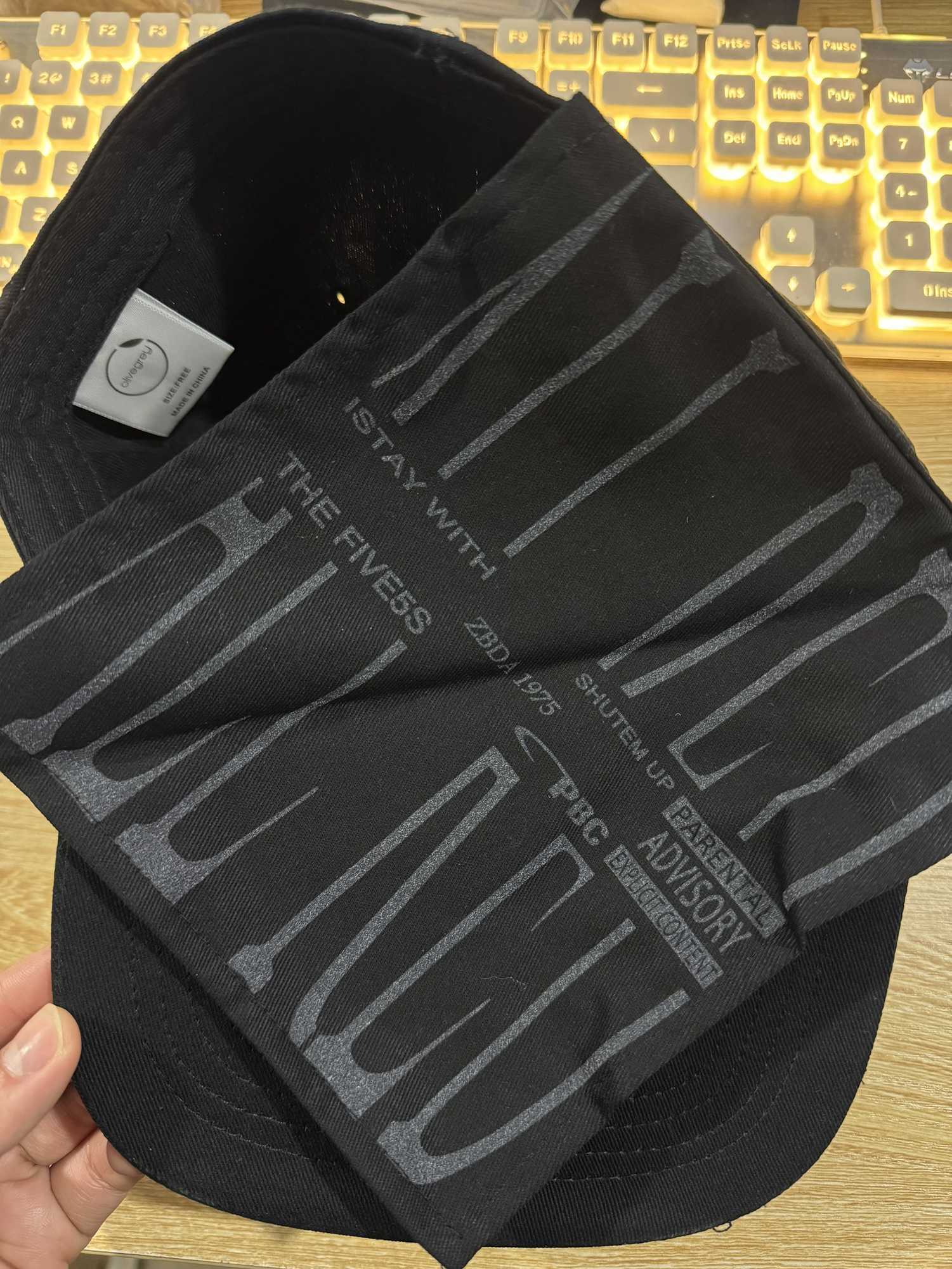 New Arrivals 2025 Playboi Carti ALL RED PBC Opium Tour Mens Womens Hat SnapBack casquette baseball hats Casual N307 W251022