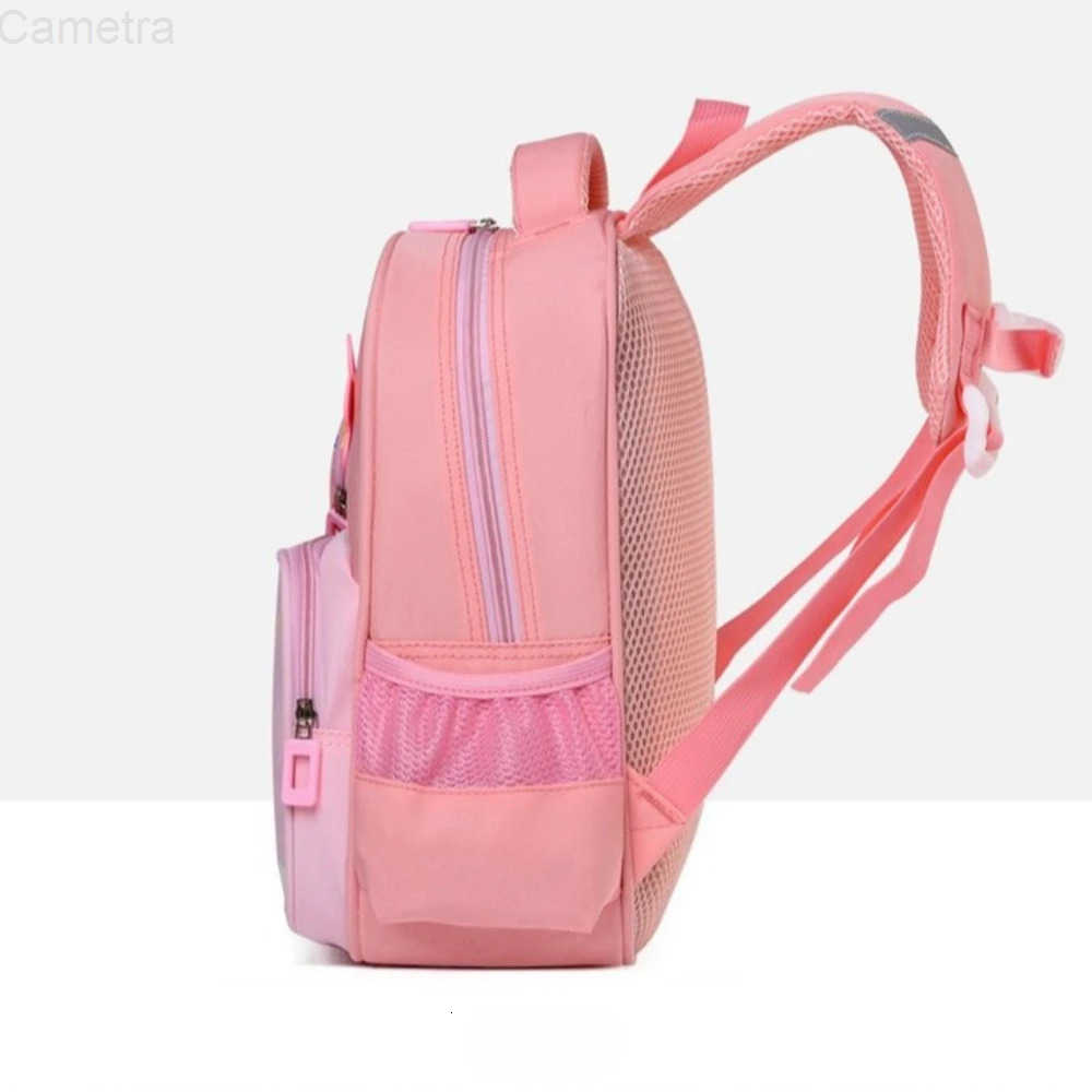 Sanrio Kuromi Cute Cartoon Kindergarten School Bag for 3-6Y Girls Waterproof Adjustable Double Shoulder Backpack Princess Gifts H251216