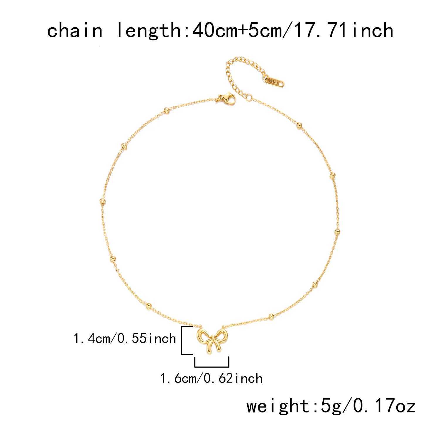 Gold Plated Stainless Steel Chain Butterfly Pendant Necklace Suitable For Women As Daily Wear Jewelry Accessory M251216