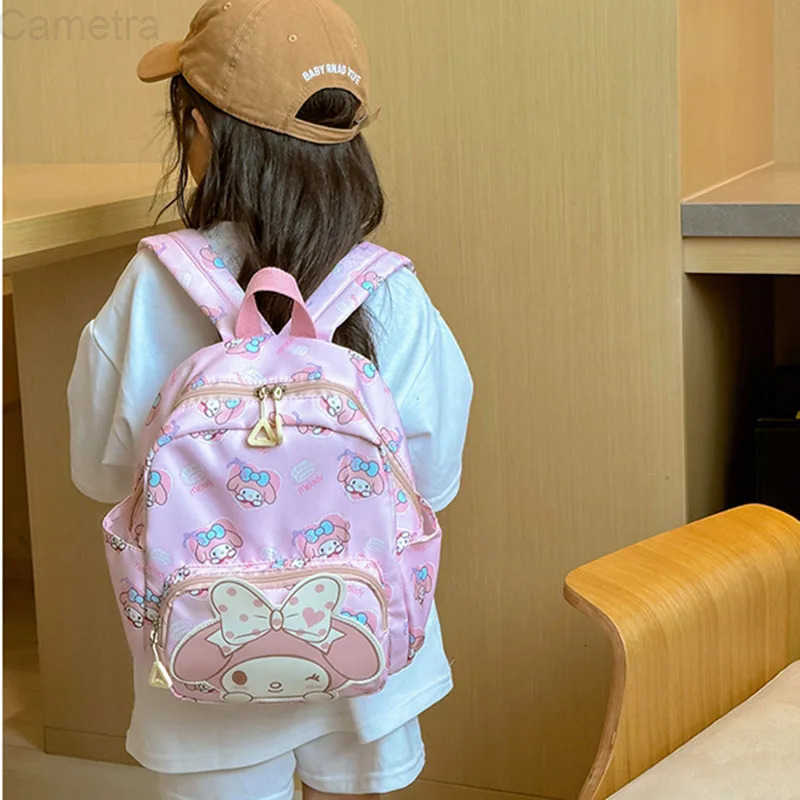 Sanrio Cartoon cute backpack popular for boys and girls to reduce burden kindergarten backpack lightweight childrens backpack H251216