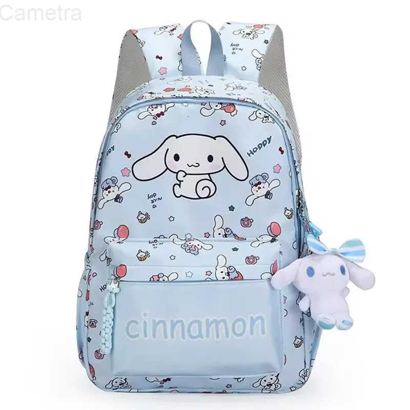Sanrio 1 Set Hello Kittys Backpack Kuromis Cinnamorolls Cute Daypack Cartoon Anime Schoolbag Bag Girl Casual Travel Commute Knapsack H2512161