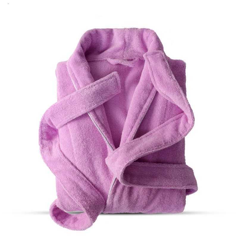 XL Size Fluffy Cotton Bathrobe Women Men Winter Warm Spa Sleepwear Long Robe Absorbent Quick Dry Home Loungewear Soft Comfort C251216