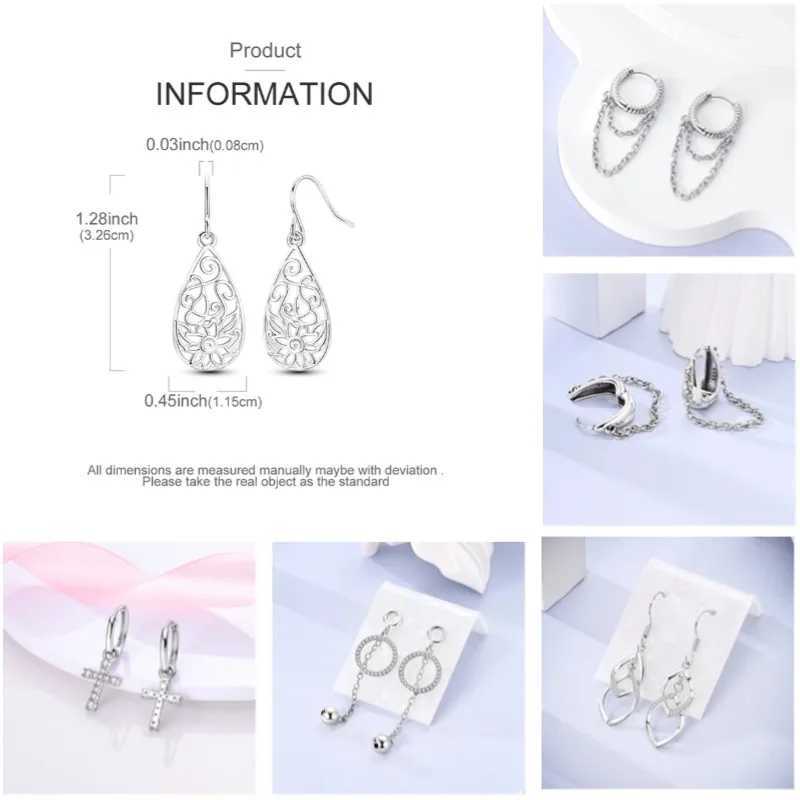 Sparkling Drop Pearl Earrings 925 Sterling Silver Round Ball White Shell Pearl Vintage Hoop Earrings For Women Jewelry G251216