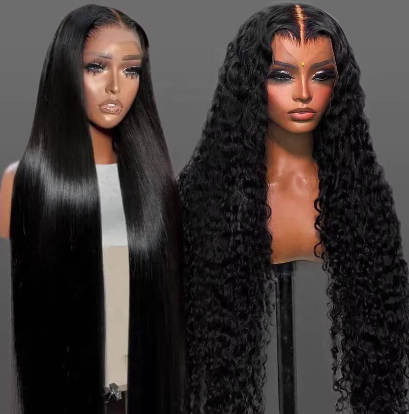 Raw Vietnamese Hair Glueless Wigs Human Hair Natural Wave Wigs Human Hair Lace Front 13x6 13x4 Swiss HD Lace Frontal Wig