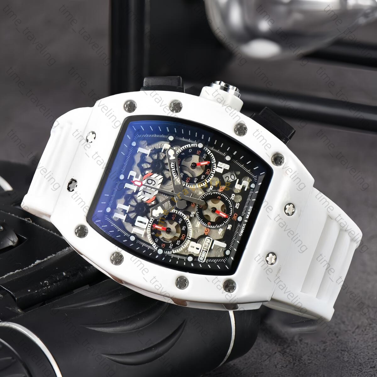 AAA Richaly Rd Millies Watch Mens Richerd Miller Watch Rubber Strap Sport Watch Stainless Designer High Quality Chronograph Watch Man Quartz/automatic Watch d8f