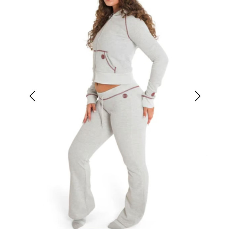 Womens Tracksuits Two Pieces Set New Fashion Clothing Hot-selling Cardigan Long Sleeve Long Pants Set 7 Colours