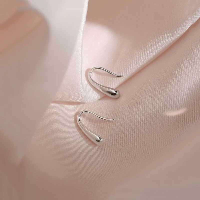 Personality Water Drop Silver Rose Gold Earrings 925 Sterling Silver Small Cute Earring For Women Girl Gifts S-E1160 G251216