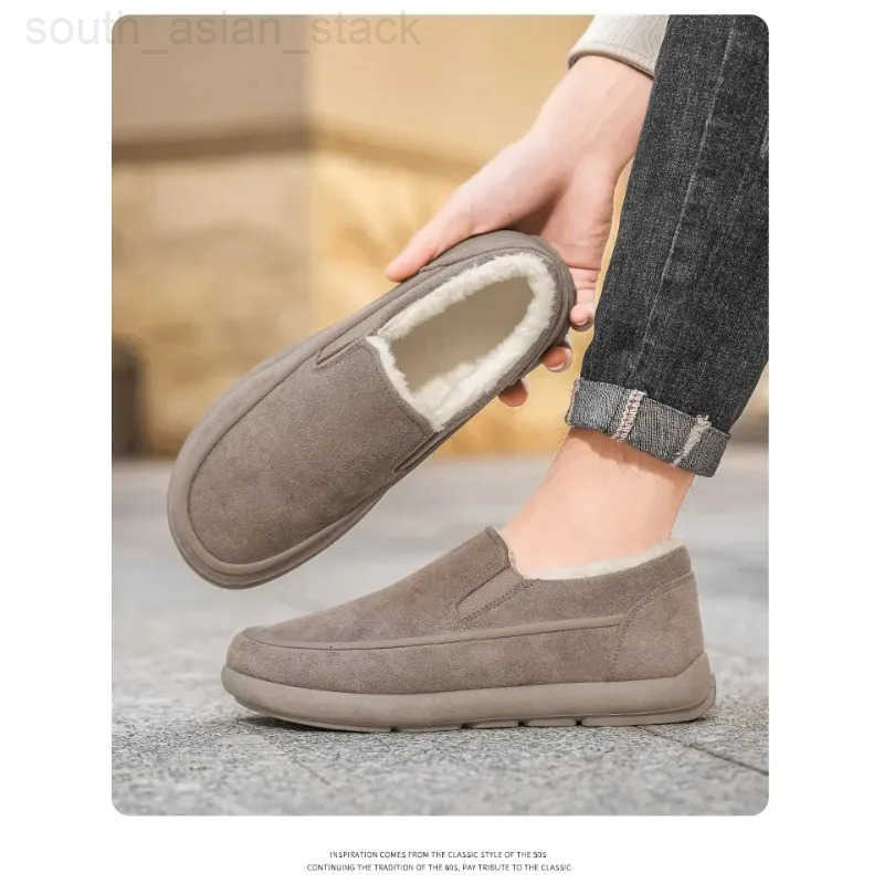 2025 Winter New Casual Cotton Shoes Comfortable Fleece Anti-cold Warm Slip-resistant Durable H251216 - view 4
