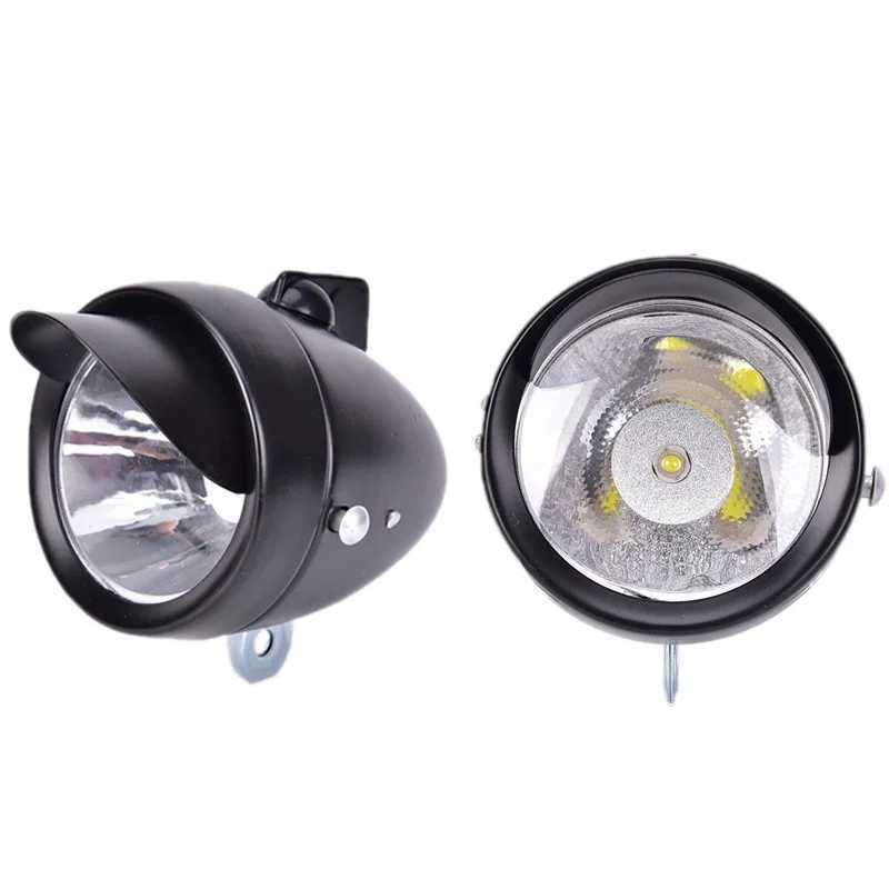 Retro Bicycle Bike Front Light Headlight Vintage Flashlight Lamp Bicycle Light C251216