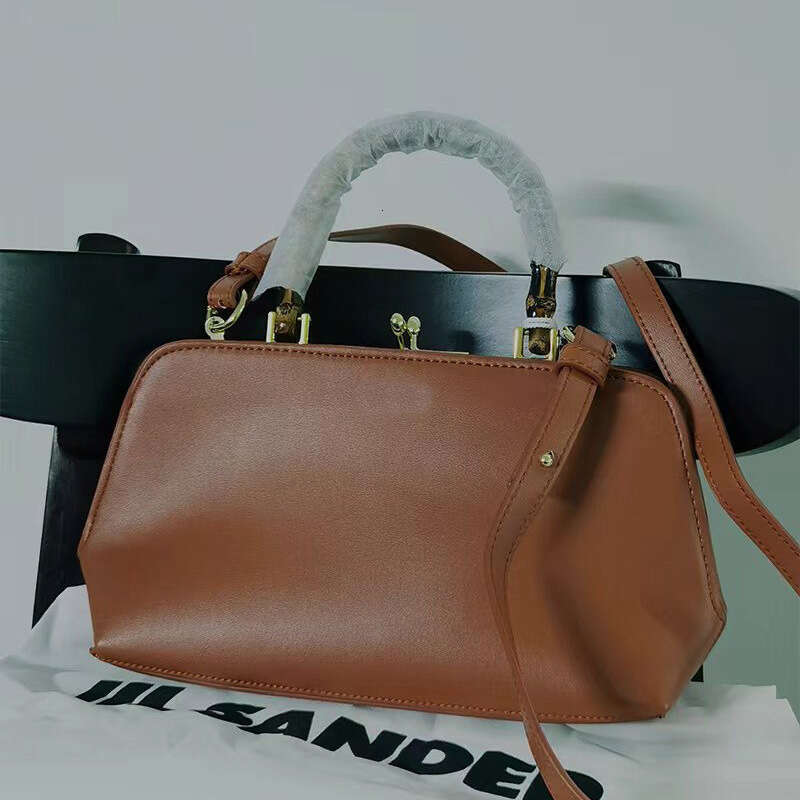 Clip Niche Bamboo Knot Gold Clasp Handbag Versatile Shoulder Crossbody Women S Bag High Quality Luxury JIL Bag