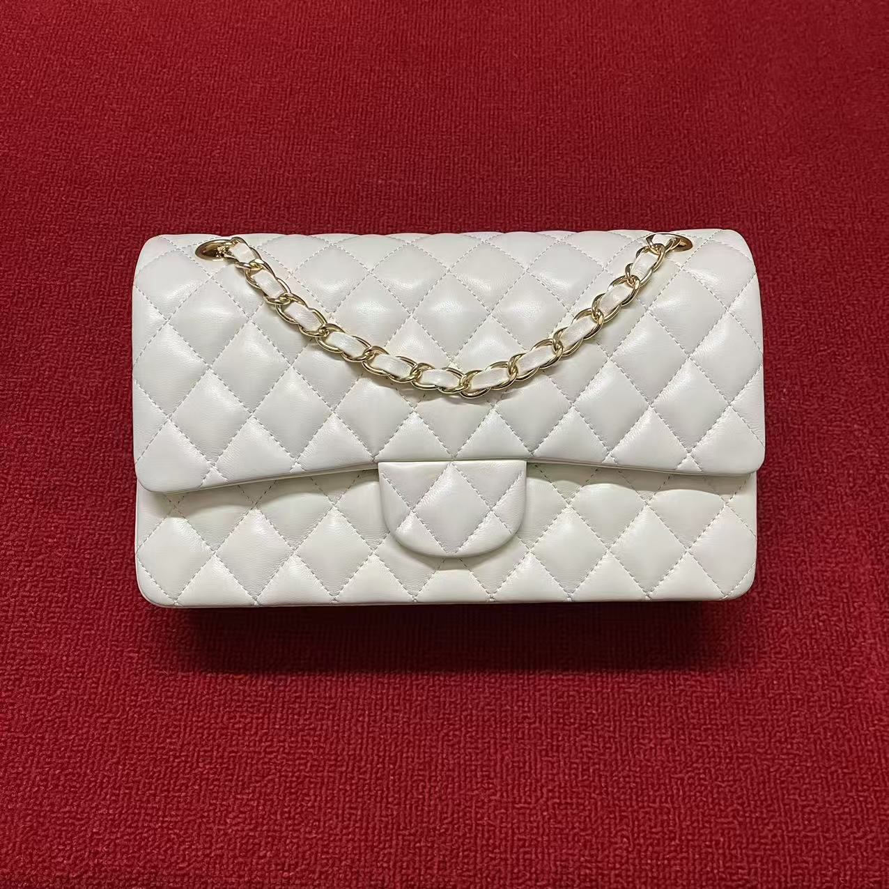 10A designer bags for women highest quality Double flap single shoulder bag Small lambskin medium size bag with the box X068