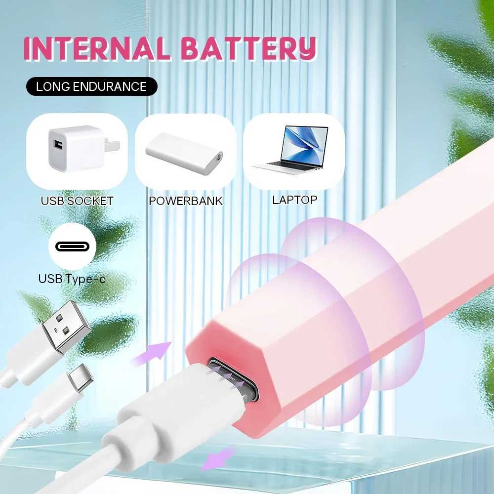 Portable Handheld UV LED Flashlight Nail Lamp 6LEDS Beads Quick Dry USB Nail Dryer 18W Machine Nail Gel Dry USB Salon ToolT251216