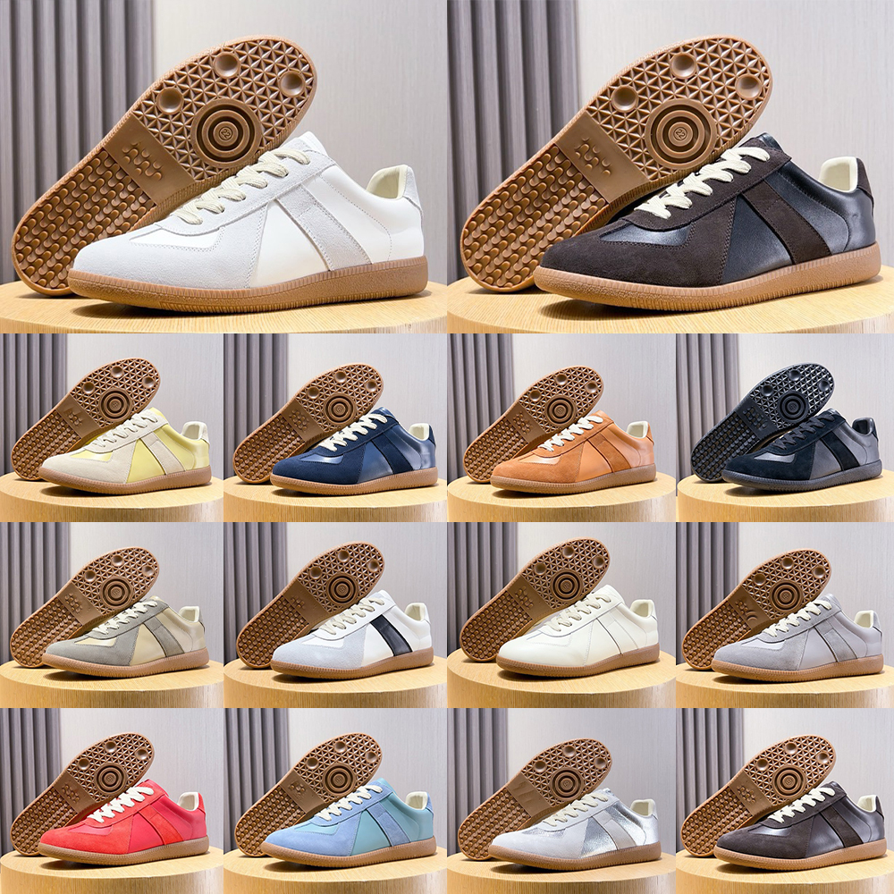 German Trainer Casual Shoes Sneakers Designer Shoes Black White Grey painter Nude Shoes Men Women Sneaker Mens Womens Outdoor Shoe