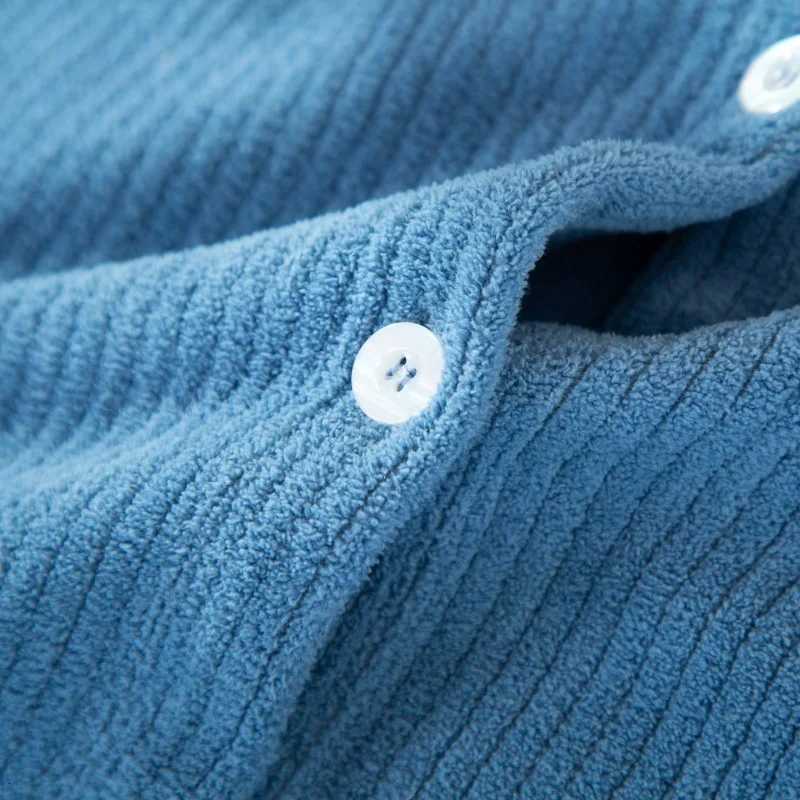 Button Long Wedding Dress Womens Nightgown Warm Thick Sleepwear Bathrobe Winter Loose Fleece Velvet Woman Shower Robe Pocket C251216