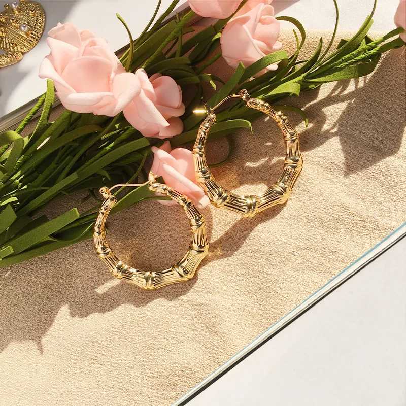 3pairs Set Hoop Earrings Set Big Geometry Round Circle Earring for Women Girls Gold Color Metal Hyperbole Party Jewelry G251216