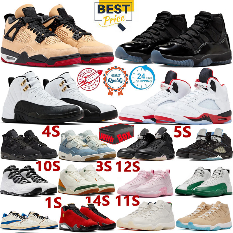 with box Basketball Shoes 4s pizza Cozy Girl Comic 5s Particle Rose Grape Fire Red 12s Taxi pink Bucks 1s Sail 3s Gorge Green 11s Gamma Blue Sail 14s red 10s Steel sneaker